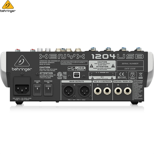 Mixer Behringer 1204USB 4